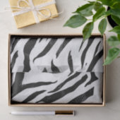 Zebra Stripes Animal Print Decoupage Tissue Paper Seidenpapier (Geschenk)