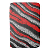 Zebra Stripes Badematte (Vorderseite Vertikal)