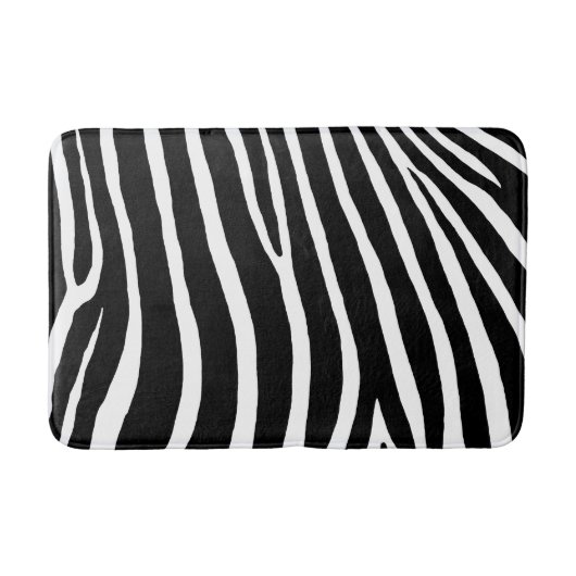 Zebra Stripes Badematte (Vorderseite)