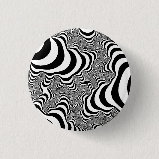 Zebra Stripes Button (Vorderseite)