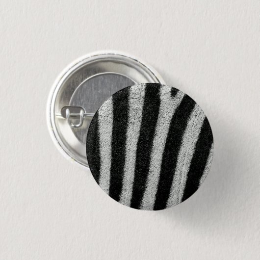 Zebra Stripes Button (Vorne & Hinten)