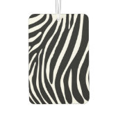 Zebra Stripes Car Air Freshener Autolufterfrischer (Rückseite)
