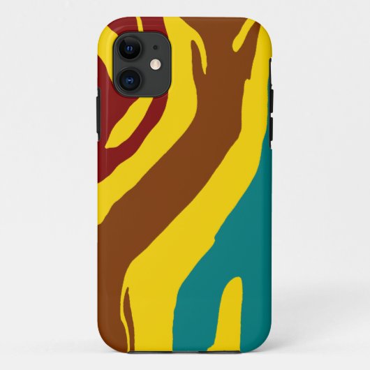 Zebra Stripes Case-Mate iPhone Hülle (Rückseite)
