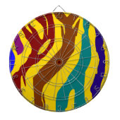 Zebra Stripes Dartscheibe (vorne)