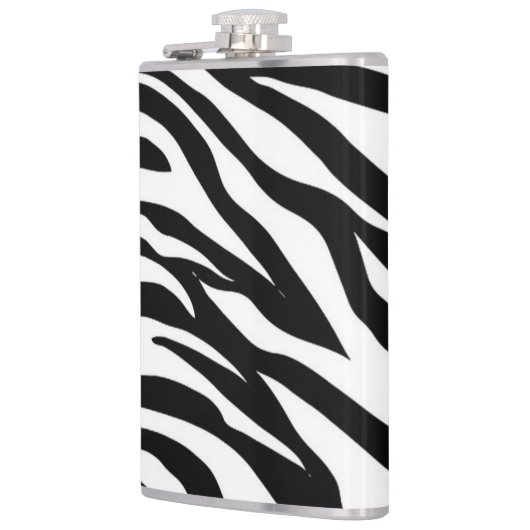 Zebra Stripes Flachmann (Links)