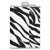 Zebra Stripes Flachmann (Rückseite)