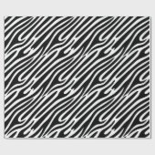 Zebra Stripes Geschenkpapier (Flach)