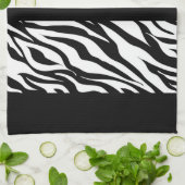 Zebra Stripes Geschirrtuch (Gefaltet)