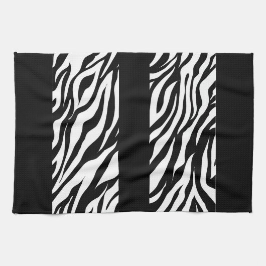 Zebra Stripes Geschirrtuch (Horizontal)