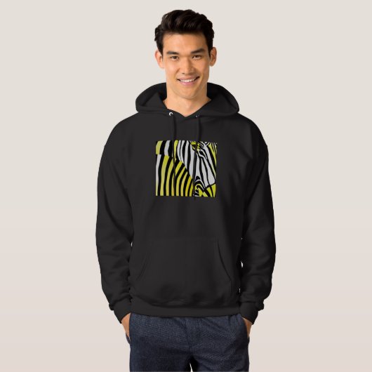 Zebra Stripes Hoodie (Vorne ganz)