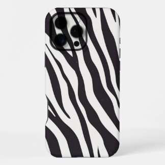 Zebra Stripes iPhone Case – Black & White Pattern iPhone 16 Pro Max Hülle