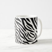 Zebra Stripes Kaffeetasse (VorderseiteRechts)