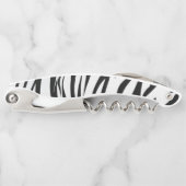 Zebra Stripes Kellnermesser (Vorderseite)