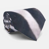 Zebra Stripes Krawatte (Gerollt)