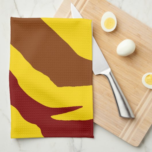 Zebra Stripes Küchentuch (Viertel Falte)