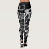 Zebra Stripes Leggings (Rückseite)