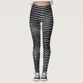 Zebra Stripes Leggings (Vorderseite)