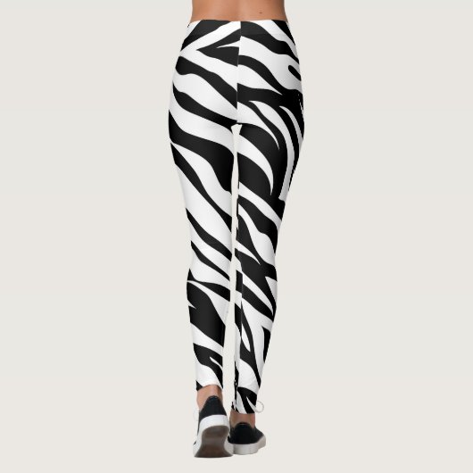 Zebra Stripes Leggings (Rückseite)