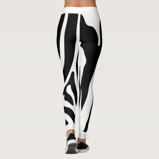 Zebra stripes Leggings (Rückseite)