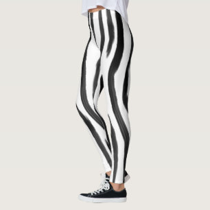 Zebra Stripes Leggings
