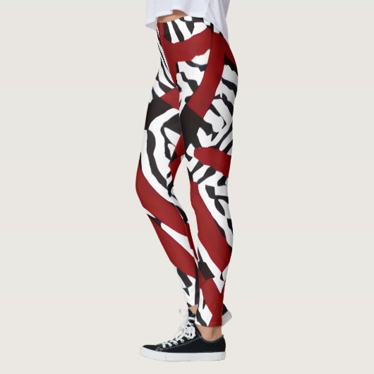 Zebra Stripes Leggings (Links)