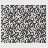 Zebra Stripes Moderne Printmedien Geschenkpapier (Flach)