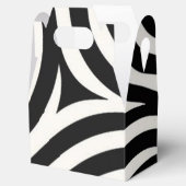 Zebra Stripes Moderne Printmedien Geschenkschachtel (Geöffnet)