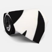 Zebra Stripes Moderne Printmedien Krawatte (Gerollt)