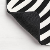 Zebra Stripes Moderne Printmedien Mousepad (Ecke)