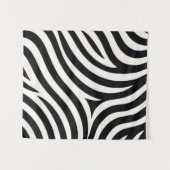 Zebra Stripes Moderne Printmedien Wandteppich (Vorderseite (Horizontal))