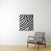 Zebra Stripes Moderne Printmedien Wandteppich (Beispiel)