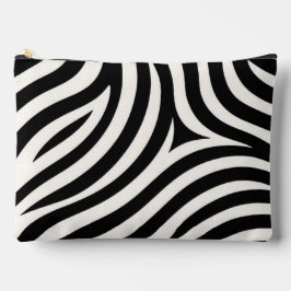 Zebra Stripes Moderne Printmedien Zubehörtasche