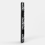 Zebra Stripes Monogramm iPhone 5 Case-Mate Hülle (Hinten/Rechts)
