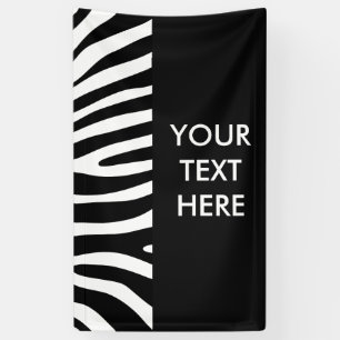 Zebra stripes Muster + Ihr Hintergrund u. Ideen Banner