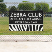 Zebra stripes Muster + Ihr Hintergrund u. Ideen Banner (Insitu)