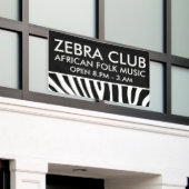 Zebra stripes Muster + Ihr Hintergrund u. Ideen Banner (Äußeres Gebäude)