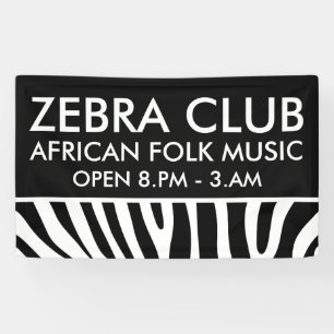 Zebra stripes Muster + Ihr Hintergrund u. Ideen Banner