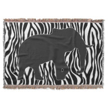 Zebra Stripes Muster mit Elephant + Ihre Ideen