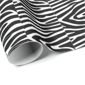 Zebra Stripes Muster Thunder_Cove Geschenkpapier (Rolleneckpunkt)