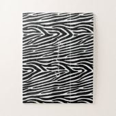Zebra Stripes Muster Thunder_Cove Puzzle (Vertikal)