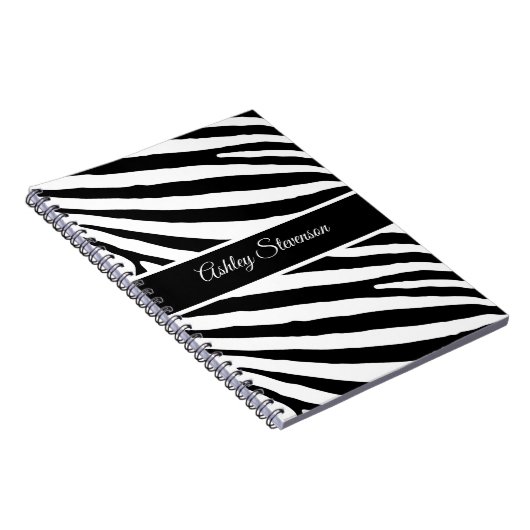 Zebra Stripes Notizblock (Rechte Seite)