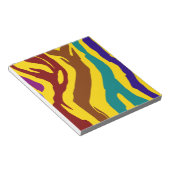 Zebra Stripes Notizblock (angewinkelt)