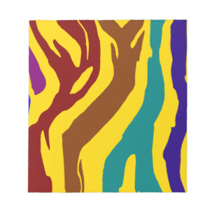 Zebra Stripes Notizblock