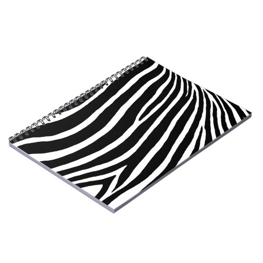 Zebra Stripes Notizblock (Linke Seite)
