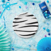 Zebra Stripes Pappteller (Party)