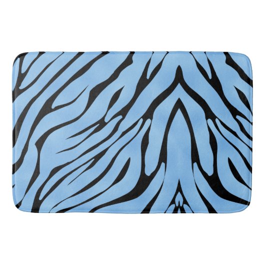 Zebra Stripes Pattern Badematte (Vorderseite)