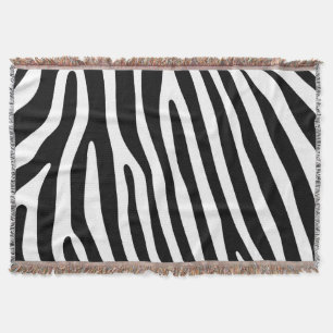 Zebra stripes pattern black & white + your ideas decke