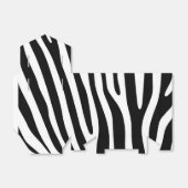 Zebra stripes pattern black & white + your ideas geschenkschachtel (Ungefaltet)