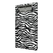 Zebra stripes pattern black & white + your ideas mini klemmbrett (Gewinkelt2)