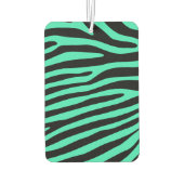 Zebra stripes pattern + your background & ideas autolufterfrischer (Rückseite)